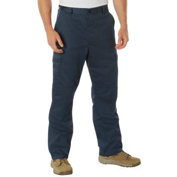 Navy blue cargo outlet uniform pants