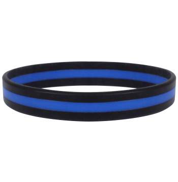 Personalized thin blue new arrivals line bracelets