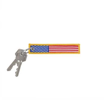 usa, us flag, us flag patch keychain, keychain, rothco keychain, flag keychain, small keychain, usa flag keychain, american flag keychain, american flag patch, American flag patch keychain