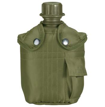 Rothco G.I. Type Canteen & Cover, G.I. Type Canteen & Cover, G.i. Canteen With Cover, Canteen, Canteen Cover, GI Style Canteen, Canteen With Cover, Canteen And Cover, military canteen, army canteen, G.I. Canteen