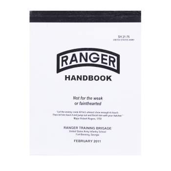 ranger handbook, military hand book, military manual, manual, ranger manual, army manual, guide, books, guide book 