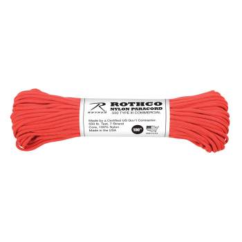 Rothco Nylon Paracord Type III 550 LB