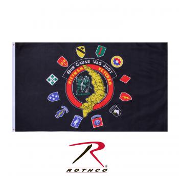 Rothco Vietnam Veteran Flag, rothco flag, vietnam veteran, flag, flags, vietnam veteran banner, banner, banners