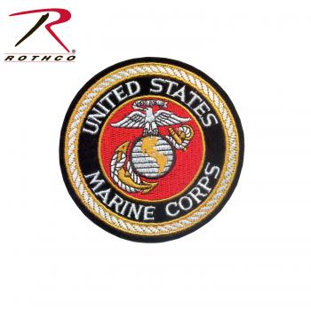 Deluxe Round USMC Patch