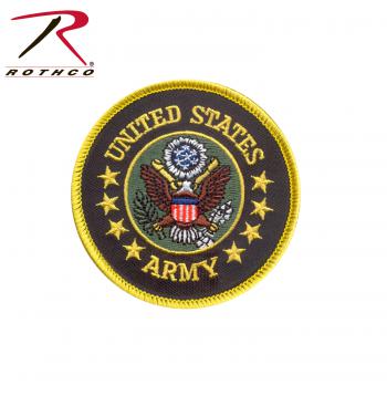 MILITARY PATCH SEW ON REDSTONE ARSENAL DYA  USA 3 INCHES ROUND 