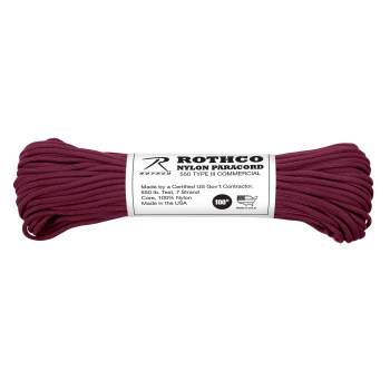 Rothco Nylon Paracord Type III 550 LB