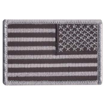 Rothco Thin Green Line US Flag Patch - Hook Back