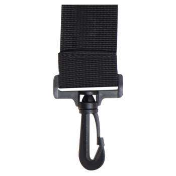 Removable shoulder strap clearance
