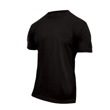 Athletic fit 2024 black t shirt
