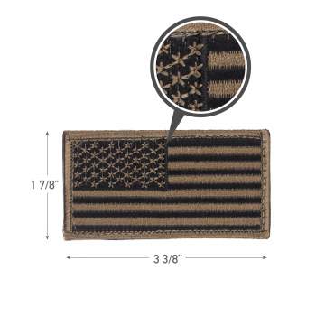 USA Flag (Left Arm) Patch: Rubber Hook-Backing Patch by Hazard 4® -  Outdoor, Military, and Pro Gear - We Ship Internationally