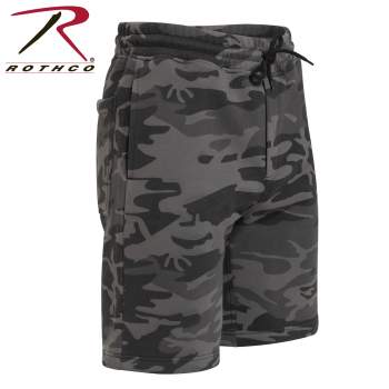 nike camo sweat shorts