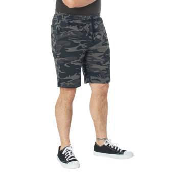 Camo sweat shorts hot sale