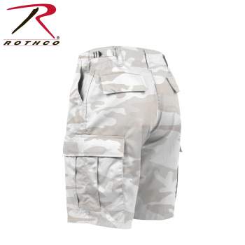 gray camouflage shorts