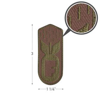 Rothco American Flag Patch - Hook Back Foliage Green / Normal / Header Card