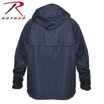 full length packable raincoat