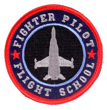 rothco fighter pilot morale patch, rothco morale patch, rothco morale patches, Velcro patches, tactical Velcro patches, military Velcro patch, morale patches Velcro, military morale patches, molle patches, tactical morale patches, tactical patches, Velcro morale patch, airsoft patch, hook & loop patch, fighter pilot patch, flight school patch