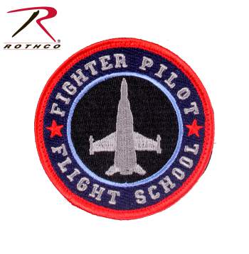 rothco fighter pilot morale patch, rothco morale patch, rothco morale patches, Velcro patches, tactical Velcro patches, military Velcro patch, morale patches Velcro, military morale patches, molle patches, tactical morale patches, tactical patches, Velcro morale patch, airsoft patch, hook & loop patch, fighter pilot patch, flight school patch