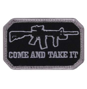 Come and Take It Morale Patch, Morale Patch, Patch, Airsoft patch, paintball patch, airsoft, paintball, velcro patch, jacket patch, hat patch, 