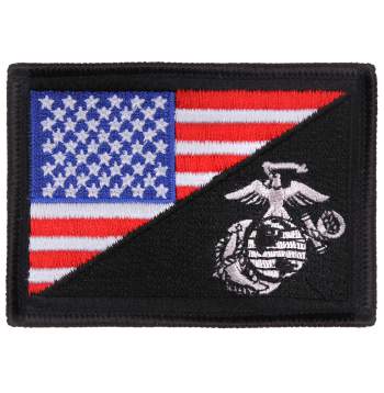 Rothco US Flag / USMC Eagle, Globe and Anchor Morale Patch