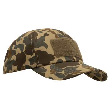 CONDOR TACTICAL ADJUSTABLE MESH BASEBALL CAP OPERATOR HAT PATCHES BROWN