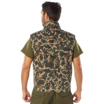 Camo polo vest hot sale