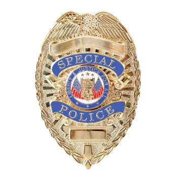 badges,public safety badges,special police,officer,badge,shield,police shield,gold,gold badge,deluxe badge,deluxe special police badge,deluxe