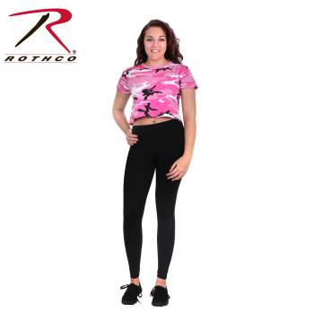 womens camo crop top