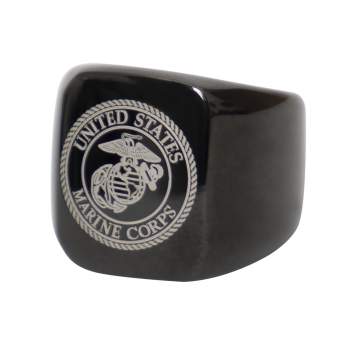 marine corps, usmc, stainless steel ring, usmc eagle globe and anchor, military ring, marine corps ring, military pride, marine pride, usmc pride, rothco, rothco marines, marine gift ideas, usmc gift ideas, marine insignia, usmc insignia, 