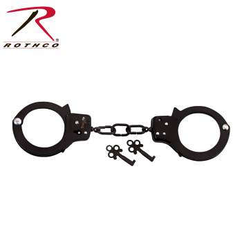 handcuffs,hand cuff,cuffs,hand cuffs,manacles,chain cuffs,military tactical equipment,military gear,police gear,police supplies,police cuffs,handcufs,restraints,double lock,black handcuffs,