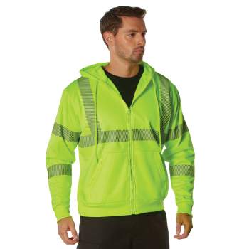 Carhartt safety deals green hooded sweatshirt