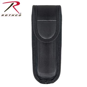 Rothco Enhanced Large Police Pepper Spray Holder, pepper spray holder, pepper spray pouch, police pepper spray, enhanced pepper spray holder, law enforcement, duty gear, duty gear pouch, duty gear holster, mace holder, enhanced duty gear, public safety gear, public safety accessories, duty gear accessories, public safety pouch, public safety gear, police belt, 