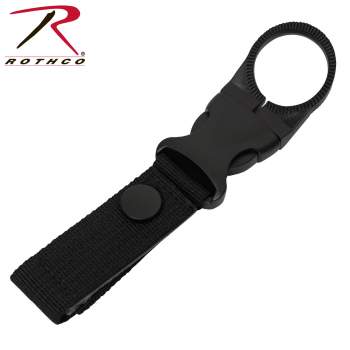 rothco bottle molle carrier belt clip water outfitters blk 2090 pouch