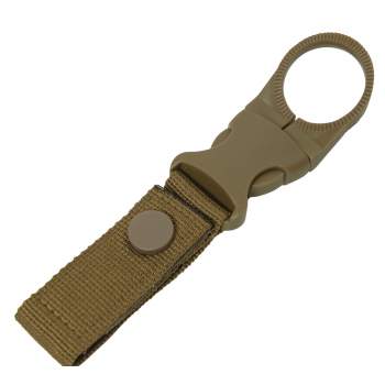 Tactical Nylon Webbing Strap Holder Water Bottle Holder Clip for