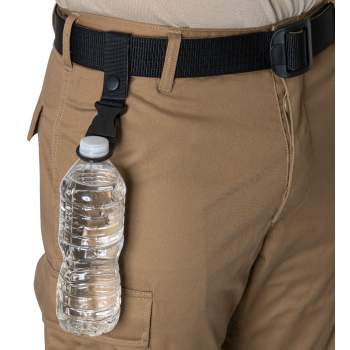 Belt to carry water bottle top