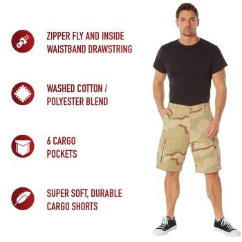 Drawstring camo shorts sale