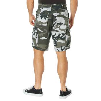 White camo hotsell cargo shorts