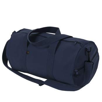 Navy Blue Canvas Duffle Bag  Perfect For The Gym Or Weekends Away