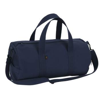 Navy blue duffle bag