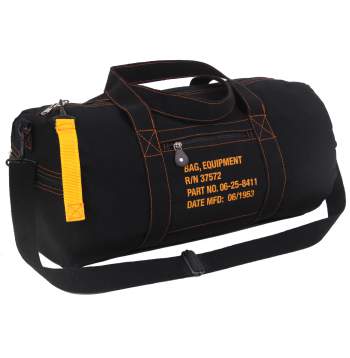 Convenient Canvas Storage Bag with Heavy-Duty Zipper - Yellow