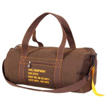 Rothco canvas duffle bag deals