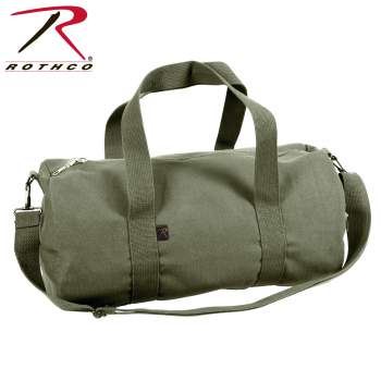 19 X 9 Heavyweight Canvas Duffle Bag Rothco 19 Grey Canvas Shoulder Bag