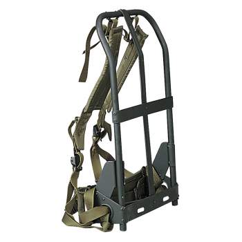 Rothco Alice Pack Frame With Attachments, alice pack,alice pack attachments,alice pack with frame,alice packs,military packs,military gear,military alice pack,alice pack and frame,alice pack & frame,gi alice packs,gi packs,military pack frame,tactical packs,metal frame with pack, Alice Pack Frame, tactical pack frames, hunting pack frame, aluminum frame backpack, backpack frame, lightweight external frame pack
