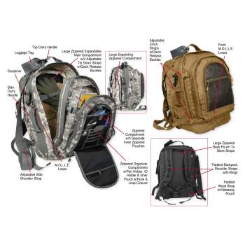 Tactical backpack for travel cheap