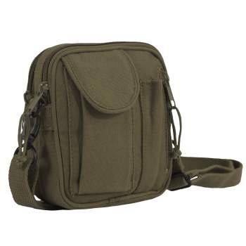 TRAVELER'S FACTORY Original Canvas Shoulder Bag and Pouch