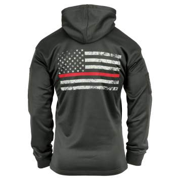 Thin red hoodie new arrivals