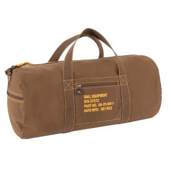 Canvas outlet equipment bag