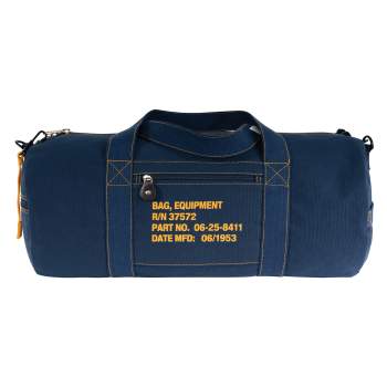 Small canvas travel bag top