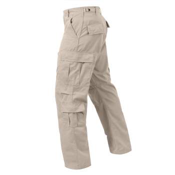 Olive Drab Vintage Military Paratrooper Tactical BDU Fatigue Pants Rothco 2786 