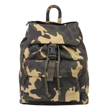 Camo clearance canvas backpack