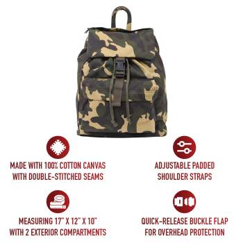 Rothco canvas daypack cheap